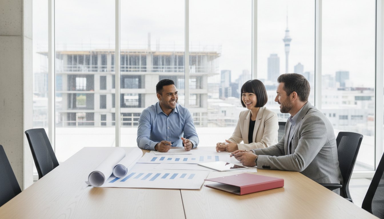 Commercial construction finance Auckland: 12 month terms